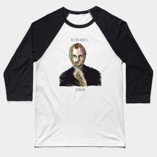 Steve Jobs Baseball T-Shirt